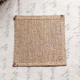 Natural Hessian Linen Burlap Table Mat Placemat Coaster Cup Coffee Mat Pad Tableware Kitchen Dining Decor For Home Wedding Party