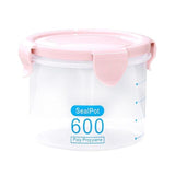 OUNONA Food Storage Box Airtight Leakproof Kitchen Storage Bottle Food Grain Container with Locking Lids for Snacks Rice Sugar