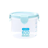 OUNONA Food Storage Box Airtight Leakproof Kitchen Storage Bottle Food Grain Container with Locking Lids for Snacks Rice Sugar