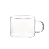 Creative Glass Letter Mugs Milk Juice Water Coffee Cup With Handle Transparent Mug Drinkware Lovers Couple Christmas Gifts 500ML