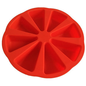 Silicone Bakeware Molds Cake Pan Silicone Cake Mold Pudding Triangle Cakes Mould Muffin Baking Tools Fondant Cake Molds