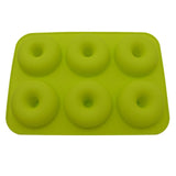 6 Grids Silicone Baking Mold Doughnut Baking Pan Donut Bakeware DIY Doughnut Cake Molds Pastry Tools Sugarcraft