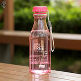 Leak-Proof Sports Water Bottle Large Capacity Plastic Bottle Bicycle Camping Sports Bottle Drinkware Cover Lip BPA free 350ml