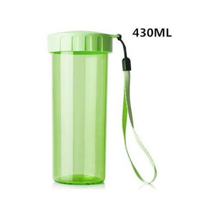 2019 Spray Sports High Quality Portable Water Bottle With Rope Leak-Proof Durable Drinkware Outdoor Sports Bottles BPA Plastic