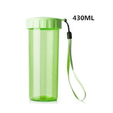 2019 Spray Sports High Quality Portable Water Bottle With Rope Leak-Proof Durable Drinkware Outdoor Sports Bottles BPA Plastic