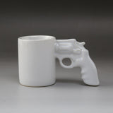 Coffee Cup Cup Mug Traveldrink Coffeemugteacup Pistol Black 500ml White 100ml Creativecup Office Supplies Living Mugcup