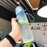 Water Bottle 500ML Plastic Drinkware Tour Outdoor Sport School Leak Proof Seal Gourde Climbing Water Bottles shaker Plastic cups