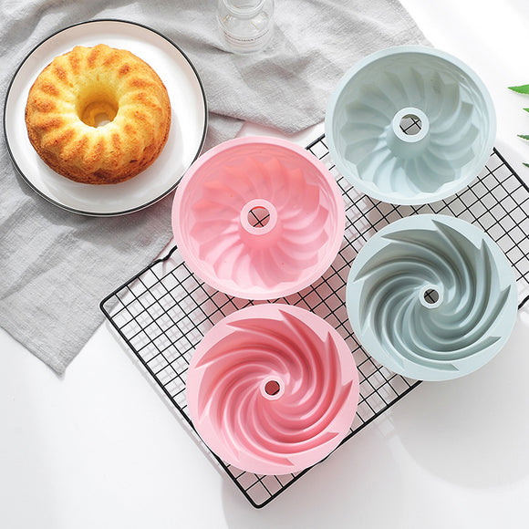 Silicone Cupcake Baking Dish No - Stick baking pan silicone cake mold round large Muffin Pan form Bakery Baking Bakeware