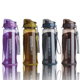 700-800ml Outdoor Sports Travel Camping Water Bottle Plastic Leakproof Water Bottles Kettle Drinkware Kitchen Accessories