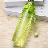 Water Bottle 560ML 400ML Plastic Drinkware Tour Outdoor Sport School Leak Proof Seal Gourde Climbing Water Bottles