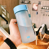 BIANLI 500ML Water bottles Kids Cartoon Lovely Eco-friendly Plastic Shaker Sports Drink My Bottle Portable leakproof Drinkware