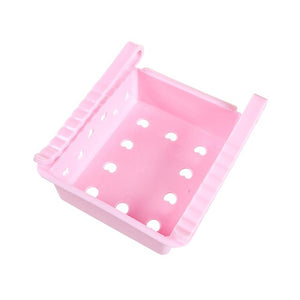 Kitchen Storage Box Storage Basket Refrigerator Plastic Storage Basket Food Drink Sundries Storage Box