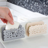 Sink Storage Rack Kitchen Sponge Holder Stand Wall Mounted Bathroom Kitchen Storage Wall Organizer Sponge Rack for Kitchen