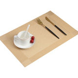 6PCS  PVC Placemat For Dining Table Non-slip Table Mat Kitchen Accessories Anti-skid And Heat-insulation