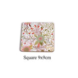 Table Mat Round Dining Table Placemats Square Wooden Cup Pad Cork Flowers Insulation Mat Round Coasters Pad Coaster Kitchen Mat