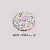 Table Mat Round Dining Table Placemats Square Wooden Cup Pad Cork Flowers Insulation Mat Round Coasters Pad Coaster Kitchen Mat