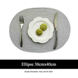 Natural Straw Placemats Coasters Dining Table Mats Woven Cup Rattan Drink Coaster Heat Insulation pads Kitchen Accessories