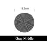 Natural Straw Placemats Coasters Dining Table Mats Woven Cup Rattan Drink Coaster Heat Insulation pads Kitchen Accessories